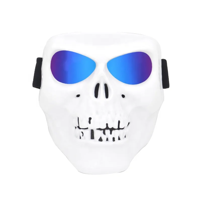 Black Friday Halloween motorcycle goggles equipped with Ghost Mask Devil Halloween human mask