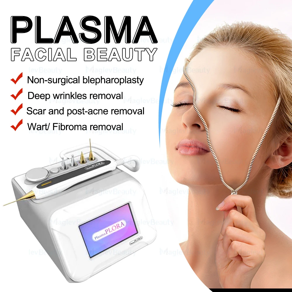 Korea Plasma Plora Fractional Cold Plasma Jet Plasma Plora Machine For Spots And Wrinkles Removal Mole Acne Scar Removal