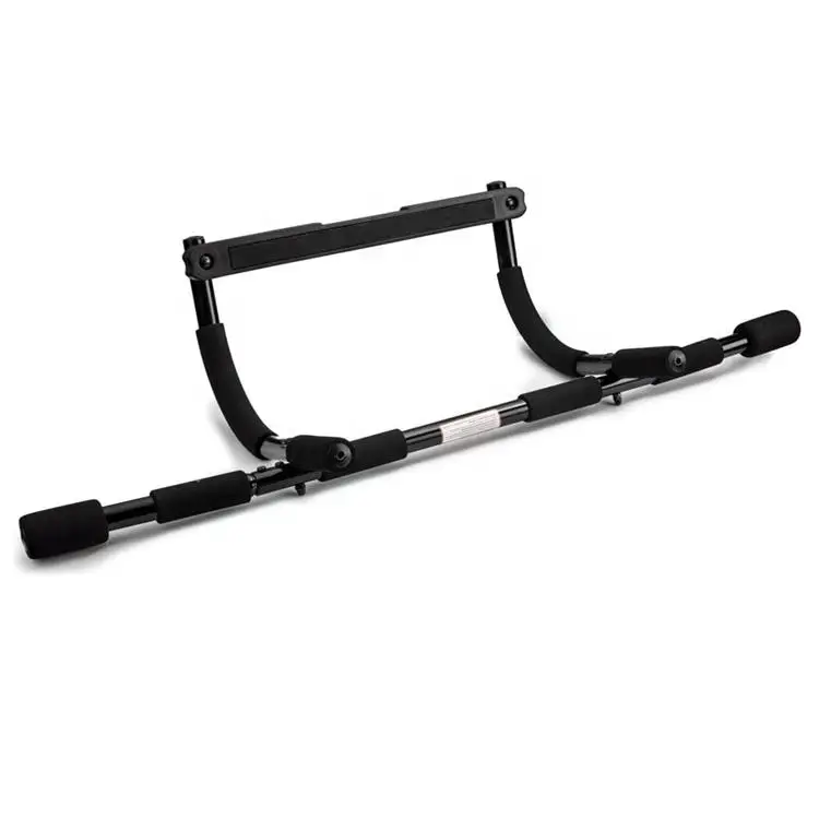 Wellshow Sport Doorway Pull Up Bar Strength Training Chin Up Bar  with No Screws for Easy Door Frame Installation