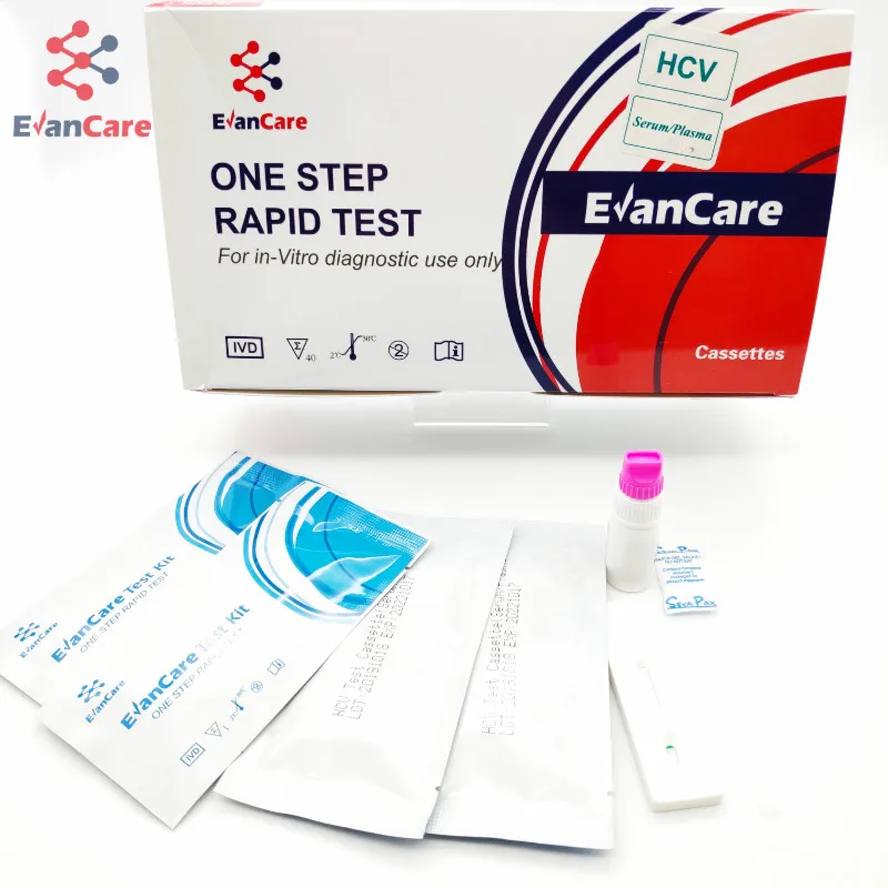 Hcv Test Manufacturers Early Diagnosis Malaria/HCV/HBsAg/HP/HIV/Syphilis/Dengue NS1 IgG/IgM Rapid Test Strips