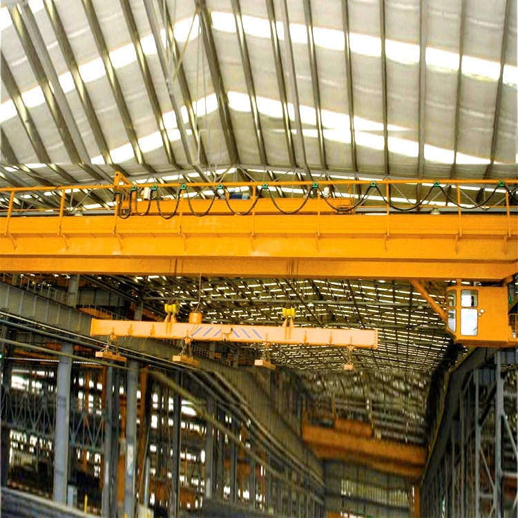 Контроль кабины QC 40 тонн двухлучевой электромагнитный мостовой кран