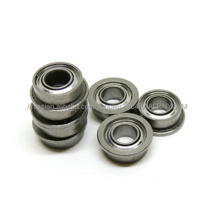 Professional SMF84 2Z Small SUS440 Stainless Steel Flanged Bearings 4x8x3mm