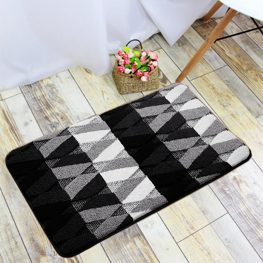 Non-Slip Absorbent Floor Mat Low Profile Inside Door Mats, Door Mat Indoor Entrance