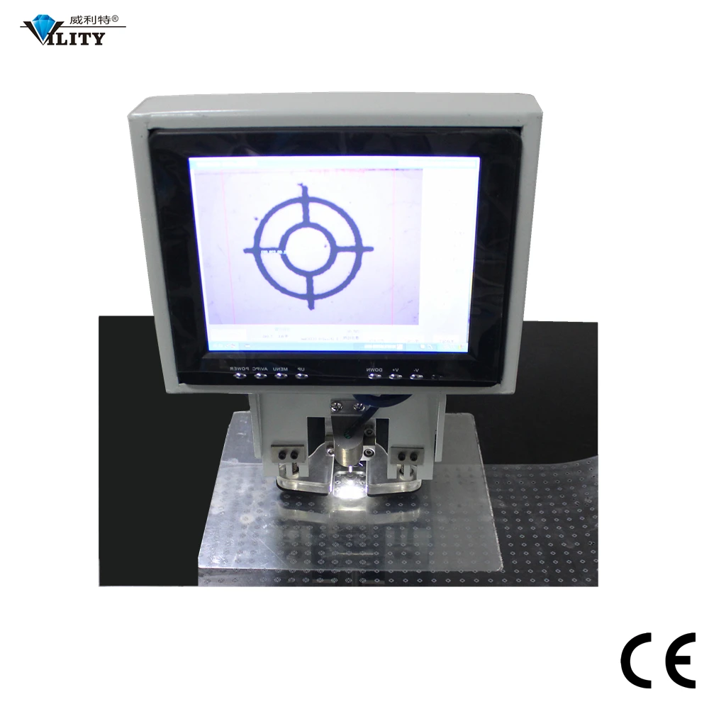 Automatic machinery CCD camera Target eyelet Punching Machine target hole drilling machine for plastic