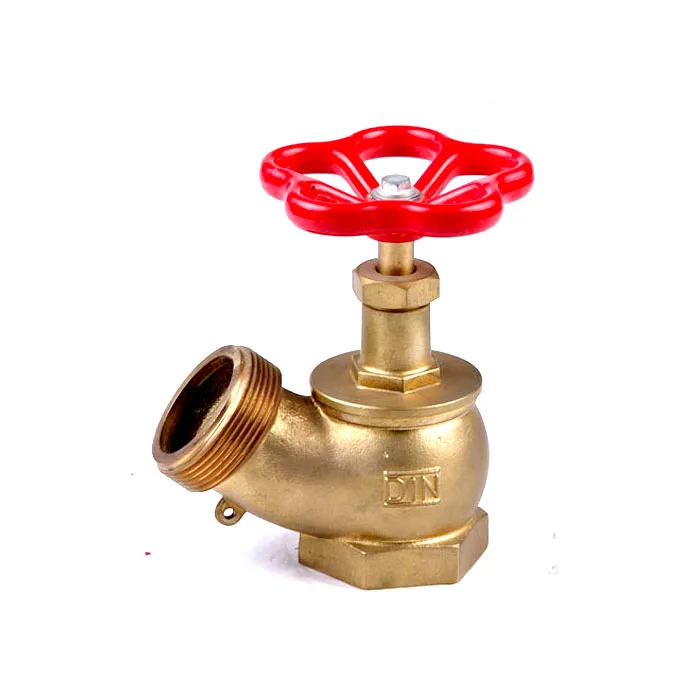 Custom high quality 2.5 1.5 inch flange type fire hydrant brass landing valve