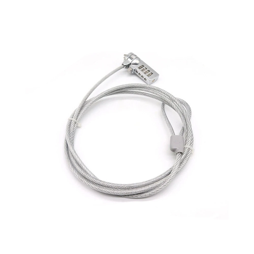 
 Новый кодовый замок для ноутбука, умный Противоугонный замок, 1,2 м, высококачественный замок для компьютера из проволочного троса  