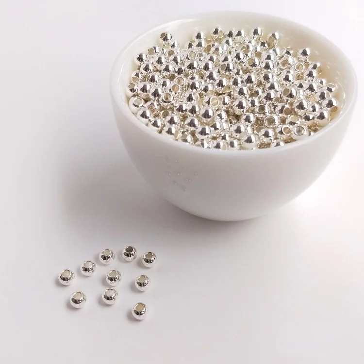 Factory Direct 2-6mm Diy Bracelet Accessories Jewelry Gold Filled Stopper Spacer Beads