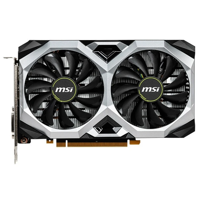 Used Msi Original Geforce Gtx1660 Super 2x Used  Video Card 6gb Gddr6 Gpu 192bit Game