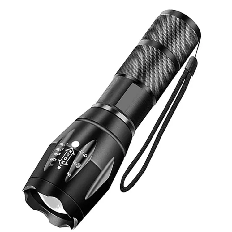 Outdoor flashlight lighting device explosion-proof flashlight strong light charging emergency LED tactical flashlight
