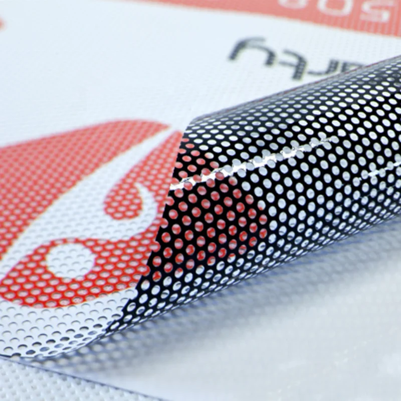 JoySign Advertising Perforated Vinyl Film One Way Vision