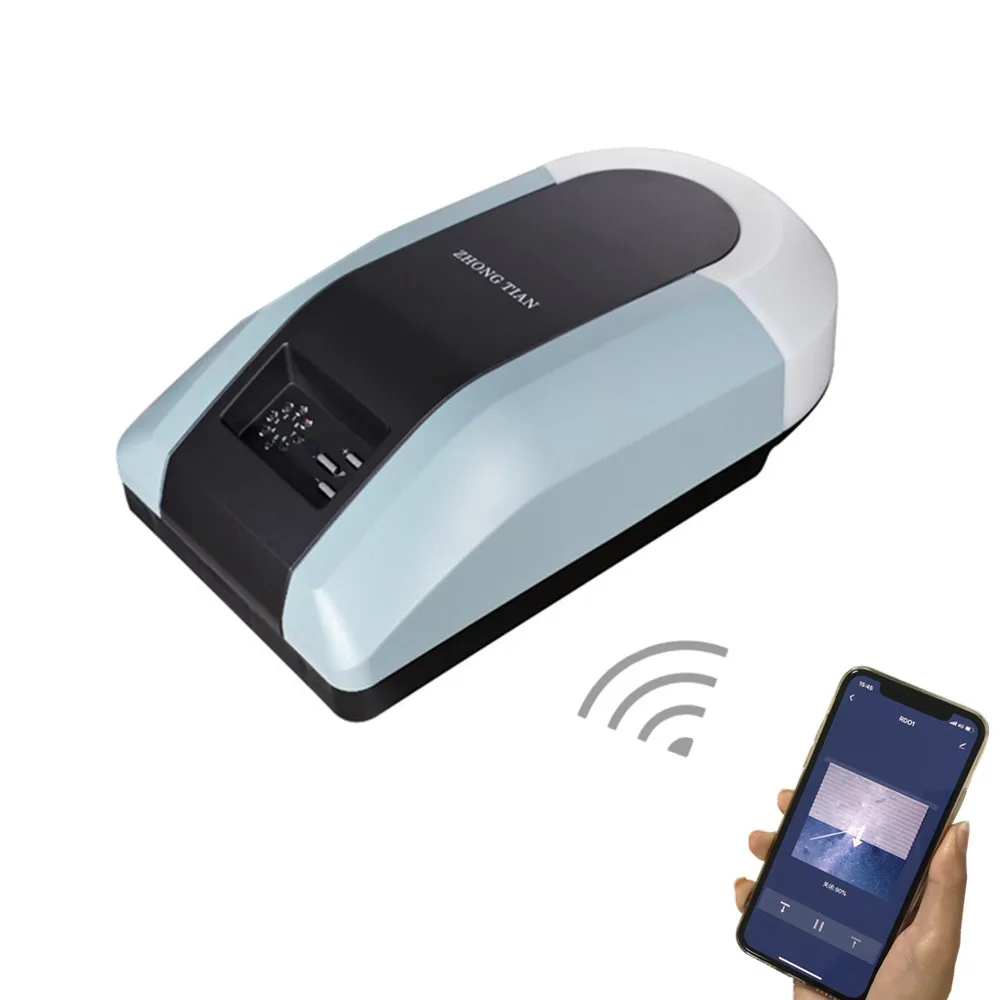 Smart Wifi Garage Door Opener Operator, Tuya Smart APP Operated Sectional Door Motor Chain Belt Rail Drive