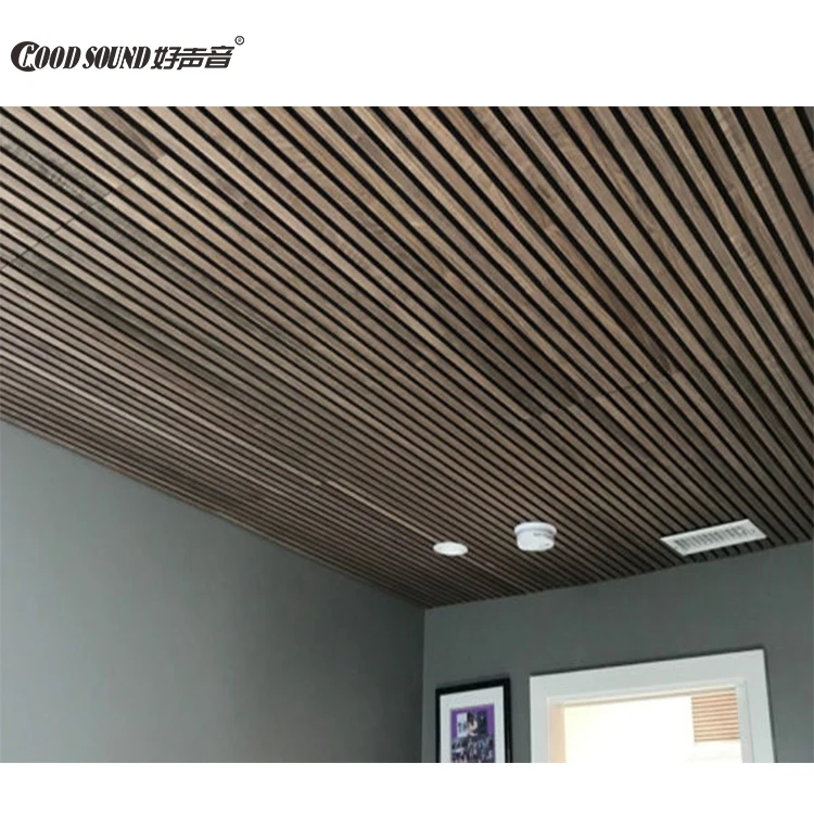 GoodSound Anti Sound Absorption Timber Slat Polyester Buy Sound Proof Padding Wall Acoustic Panels