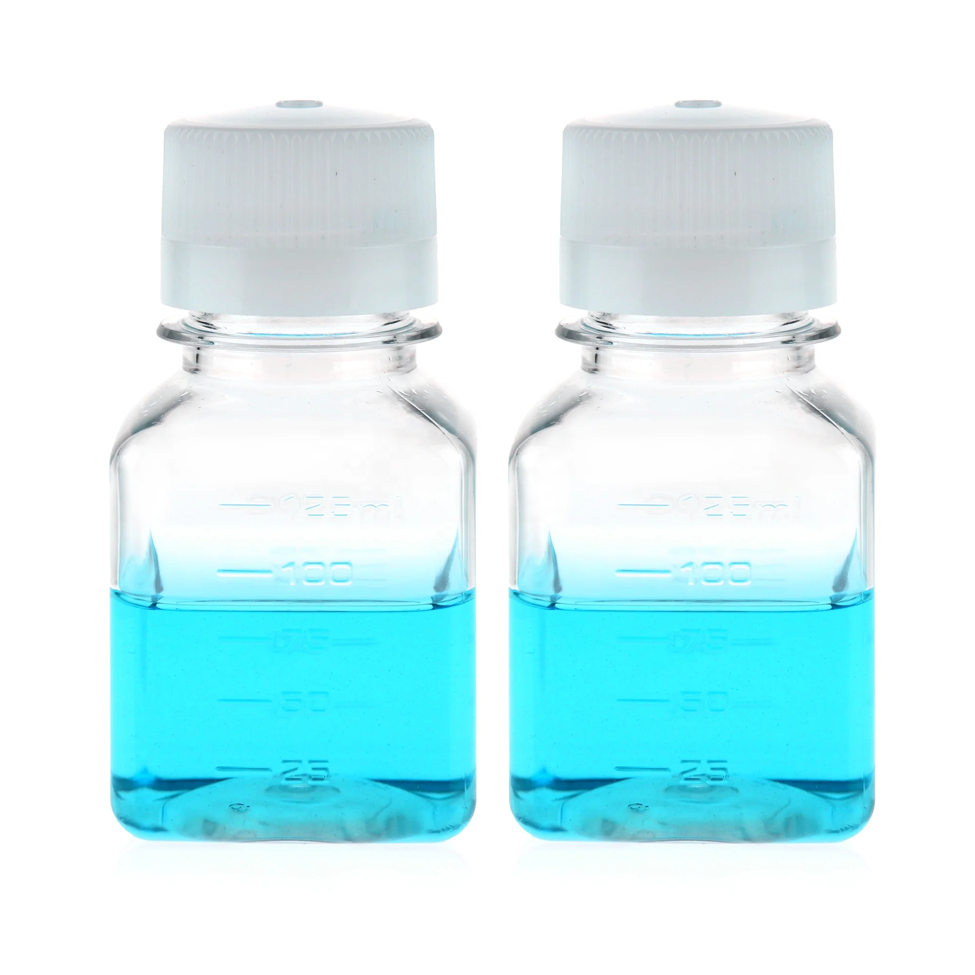 Флуоресцентная бутылка meihua для аэробической культуры крови лабораторные бутылки домашних животных хранения СМИ с широким горлом