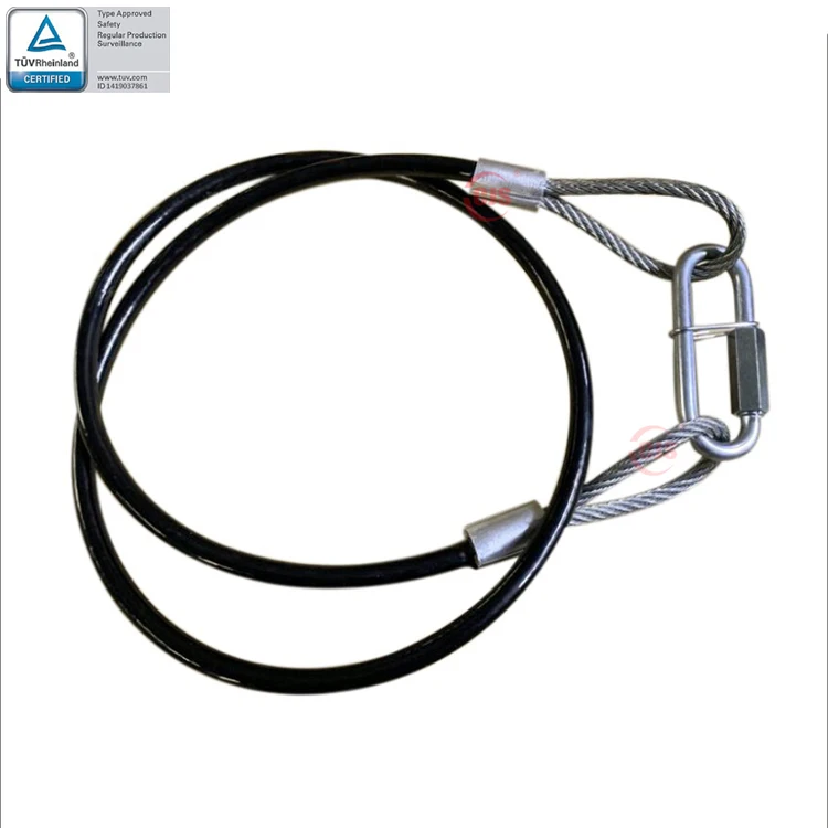 Exhibition Party black silver Ceiling Hook stage truss Hanging System Safety Cable Truss accessories rope