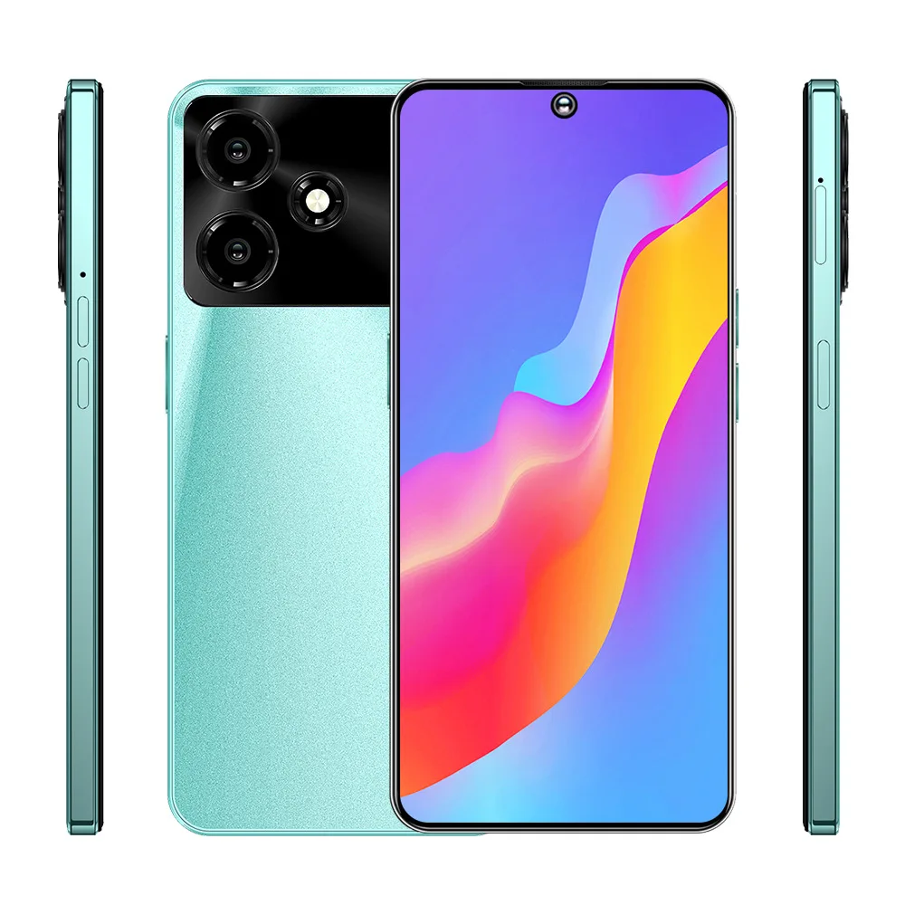 Global version Original 5G Smart Mobile Phones M6 Pro real memory 6+128GB face recognition unlocked dual sim Gaming phone