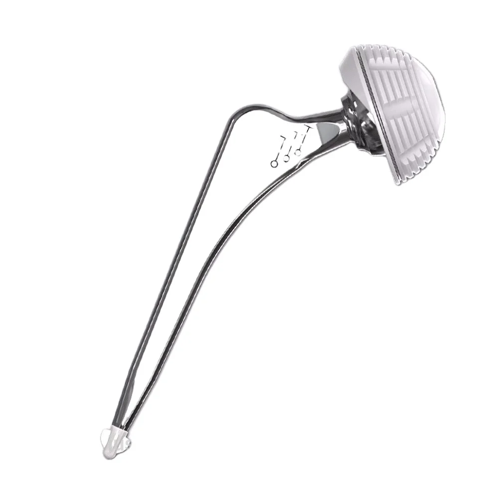 
Cemented collarless tapered cemented femoral stem for hip arthroplasty 