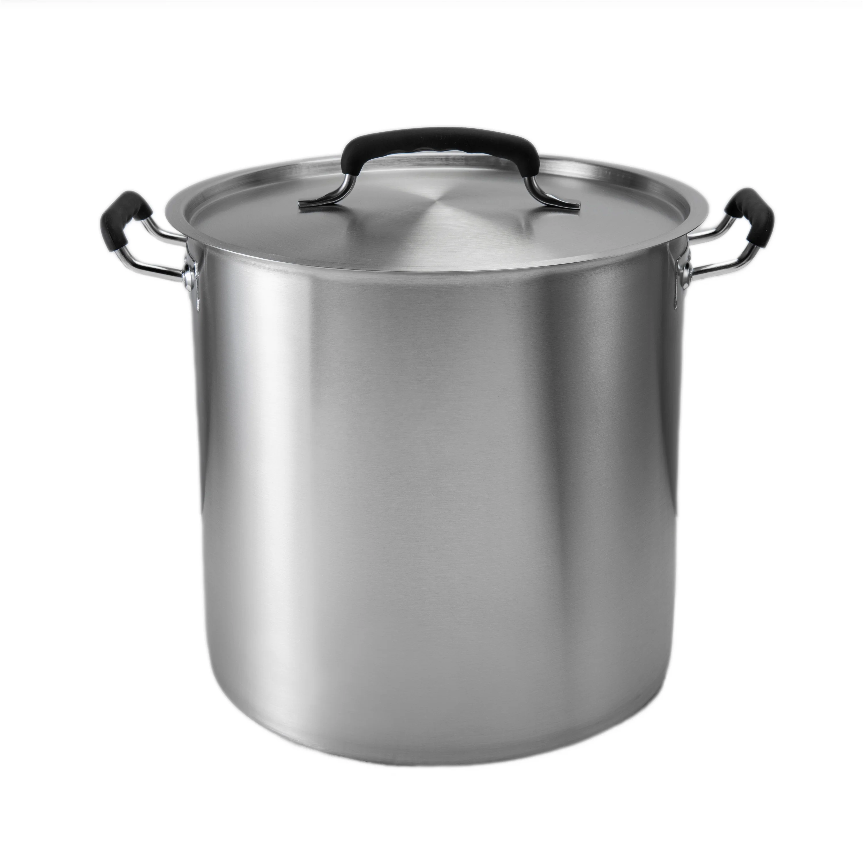 Industrial aluminium bottom stainless steel cooking pots