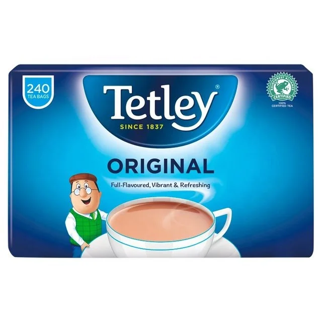 Оригинальные чайные пакетики Tetley 240