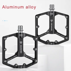 GEWAGE MTB bike pedal aluminum alloy 3 Bearings Widen Anti-slip Bicycle Pedals