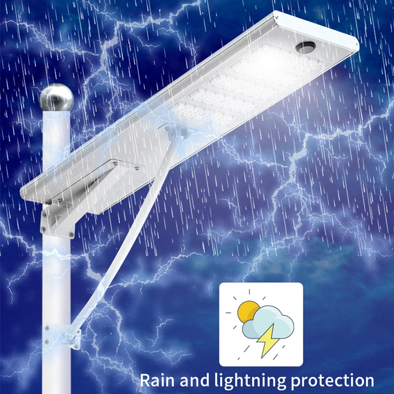 LIGHTSINCERE led waterproof outdoors integrated solar street lights 10w 15w 20W 30w 40w 60w 80w motion sensor solar street light