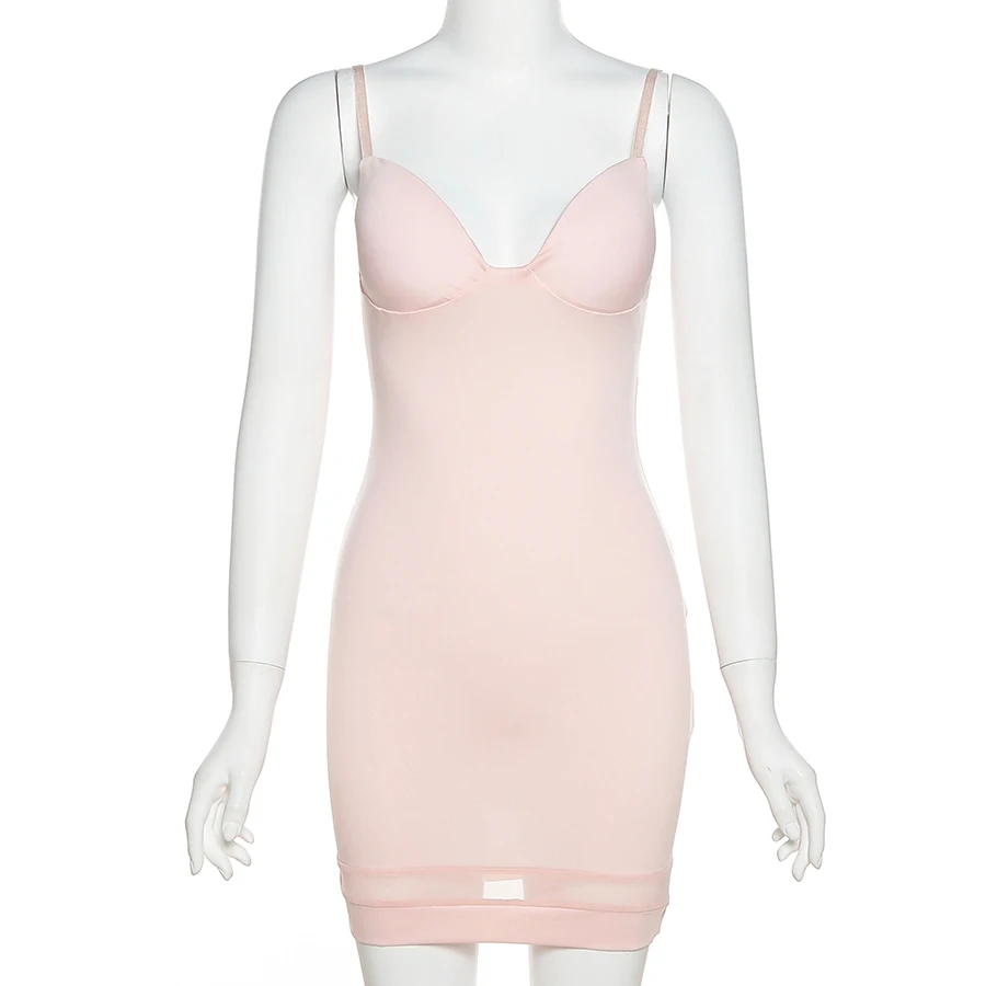 Новое поступление 2022, Элегантное повседневное платье K21D09896 в стиле пэчворк, облегающее мини-платье с глубоким V-образным вырезом для вечеринок и клубов, женское платье