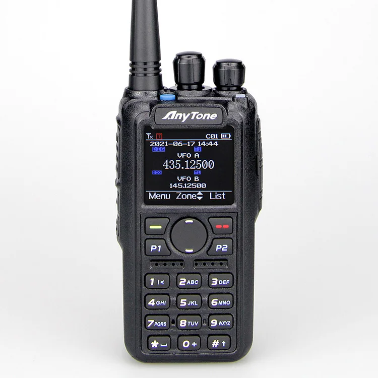 Anytone AT-D878UV Plus DMR Amateur radio HF transceiver Dual Band GPS & BT Analog & Digital two-way radios