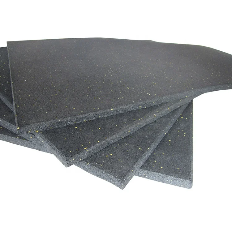 RIAO Rubber Floor Mat Fitness EPDM Rubber Gym Flooring Mat