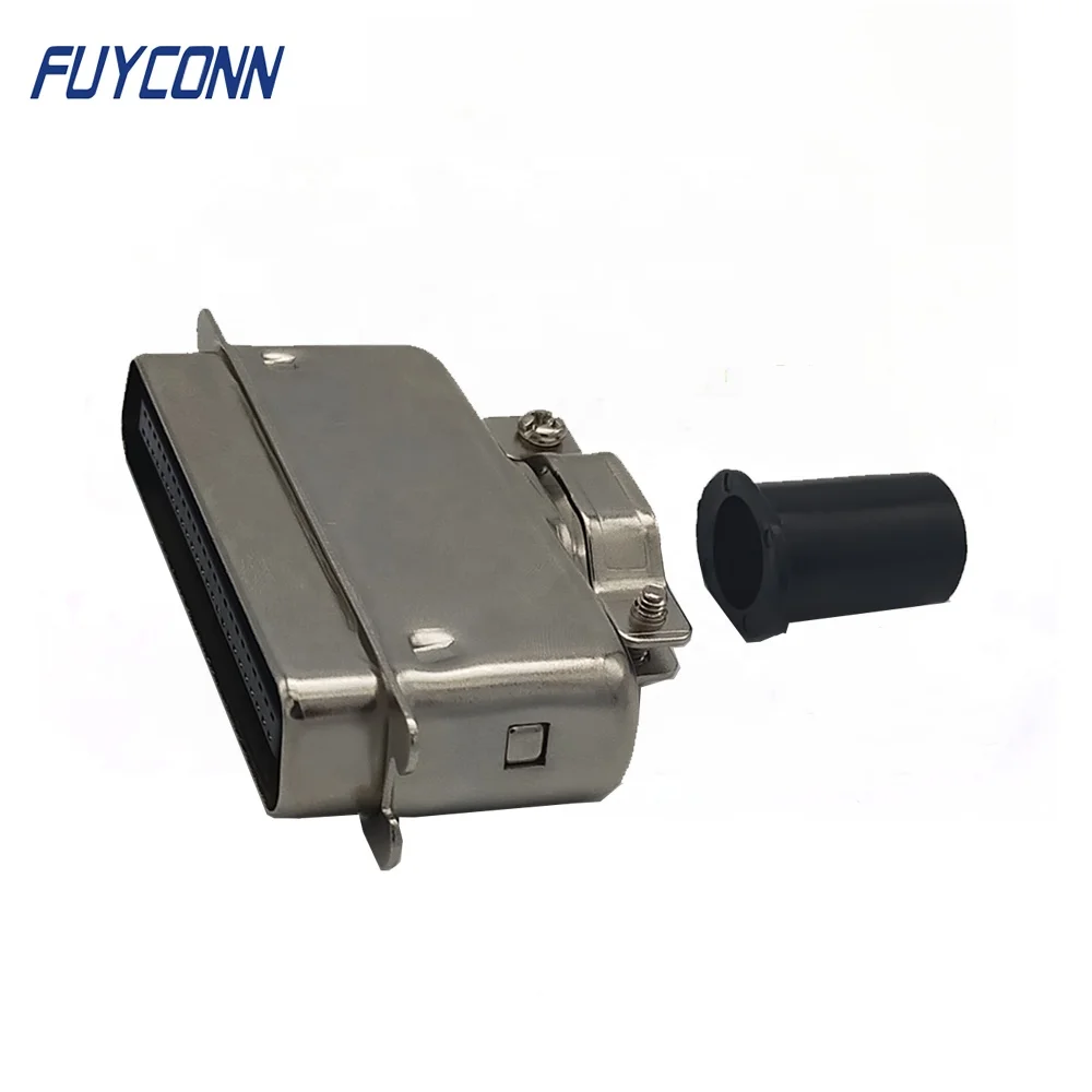 Straight Metal Hood 57-30140 57-30240 57-30360 Solder pin Connector, 57-30500 50Pin Male Centronic Connector with Solder Cup