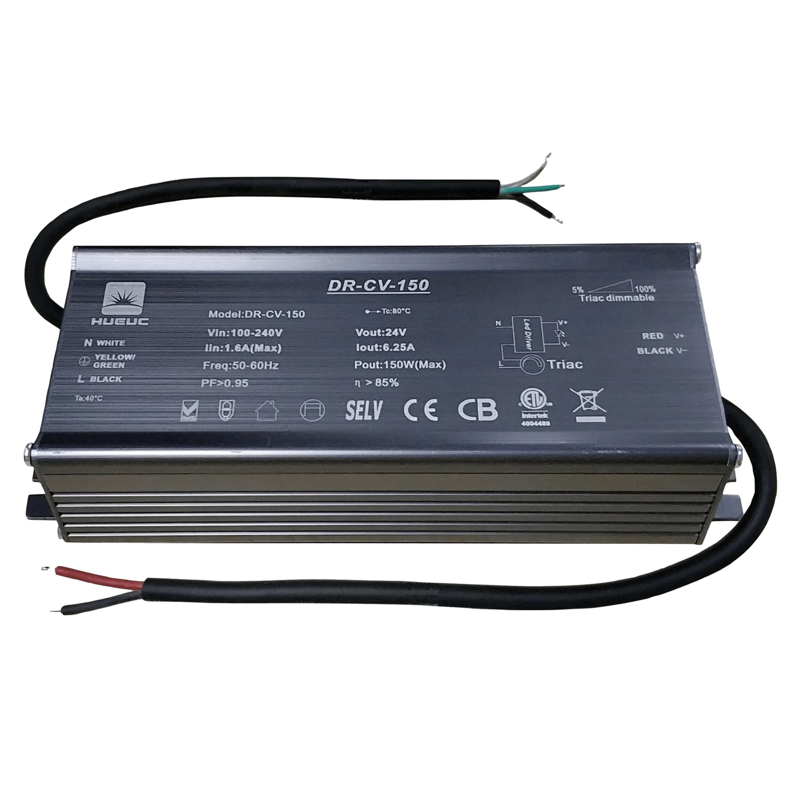 Waterproof Led driver 10A 15A 200W 250W AC to DC led power supply for outdoor lighting