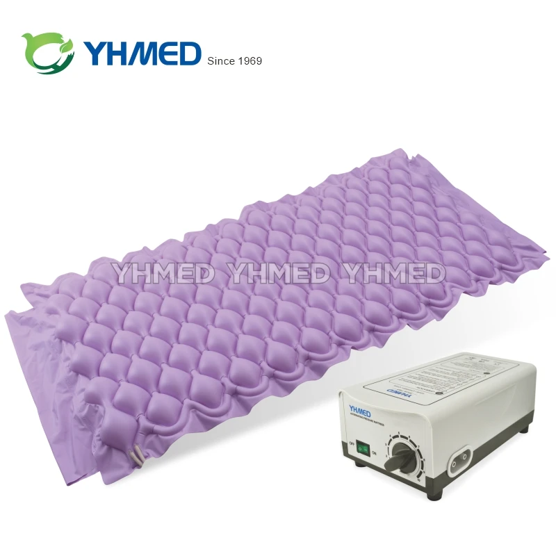 factory patient homecare medical alternating pressure massage bubble air mattress for bedsore medical treatment