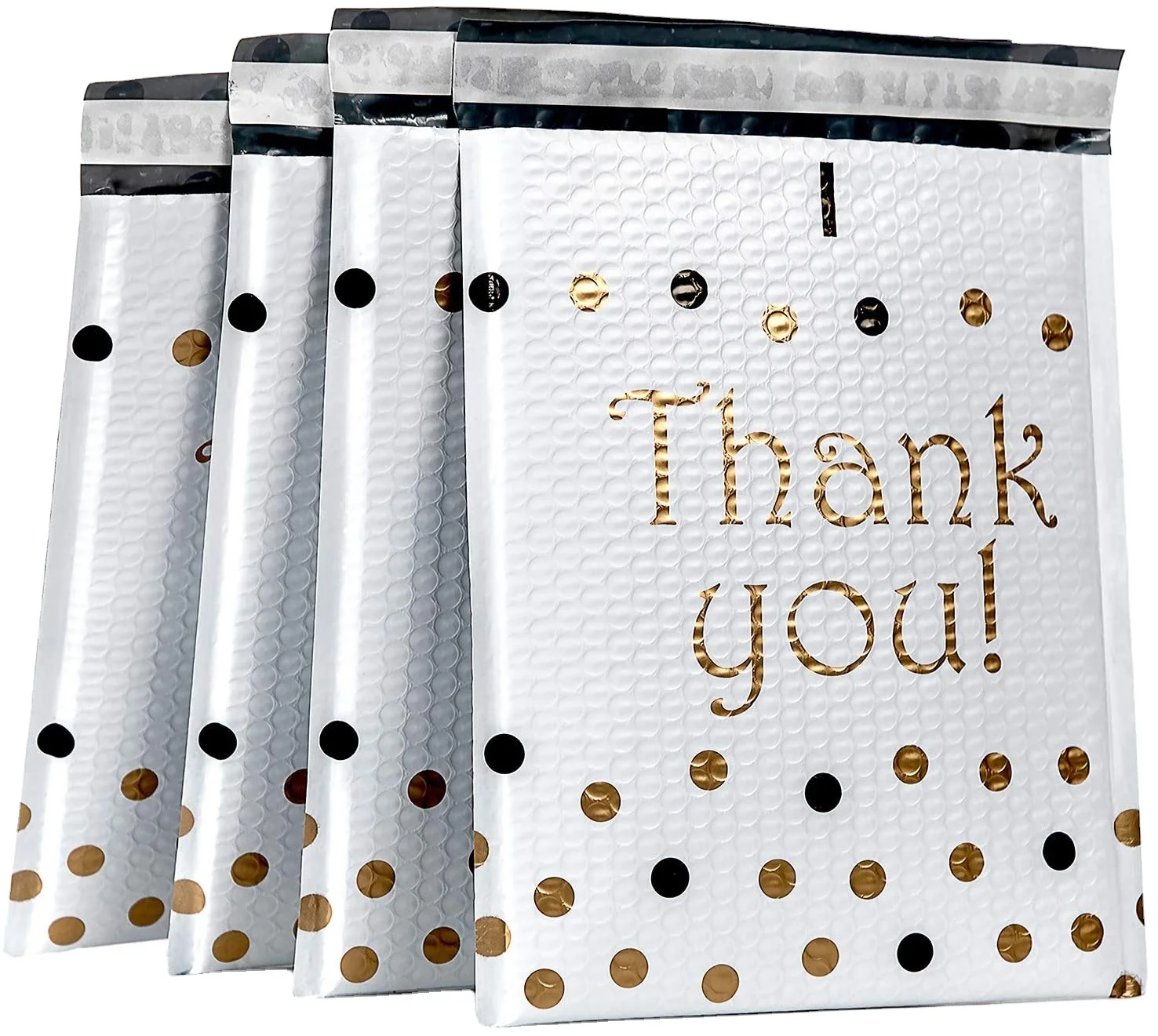 GRS Whosale Price Free Sample Custom Self-seal White Poly Bubble Mailer Mailing Bag For Clothing Shipping