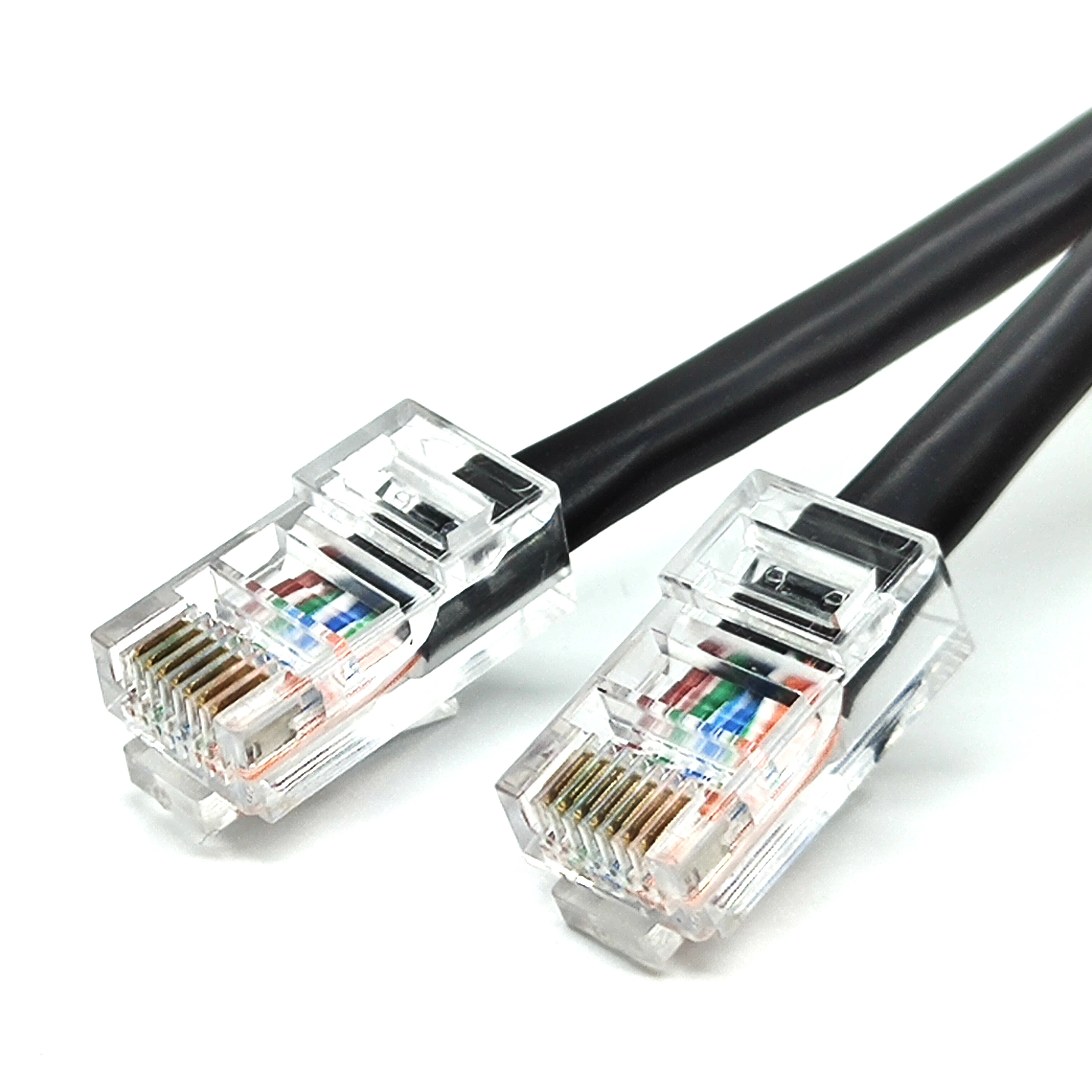 High Quality Wholesale Cheap 0.3m Black Data Transmission Network Cable Utp4pr 24awg Rj45 8p8c
