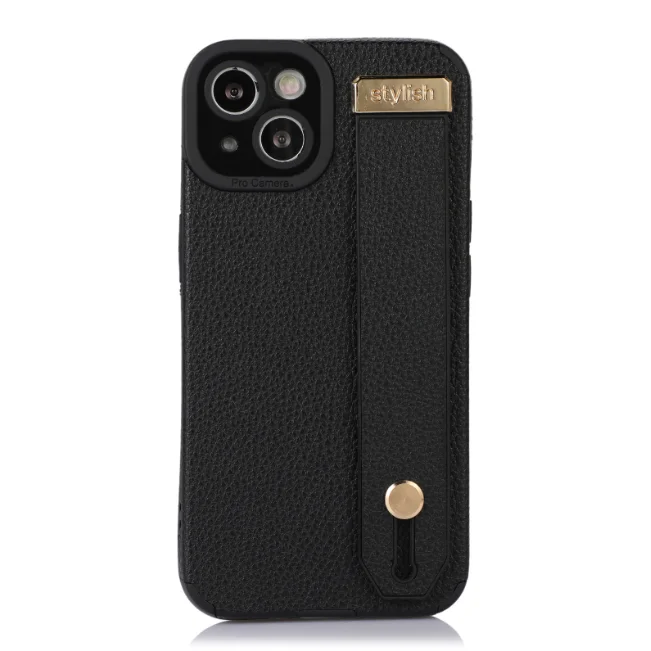 Однотонный кожаный патч подходит для iPhone 15 Pro Чехол телефона 14 простой двухцветный чехол из овчины 13 полный пакет
