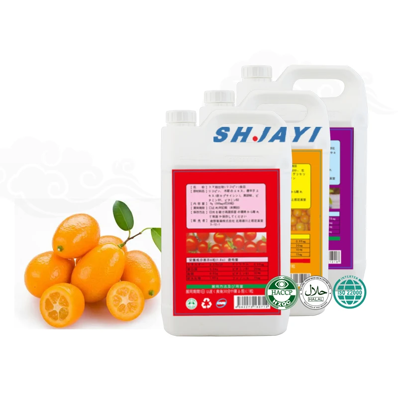 New 100 Times Concentrated Fruit Juice Drinks Beverage Syrup Kumquat Flavor