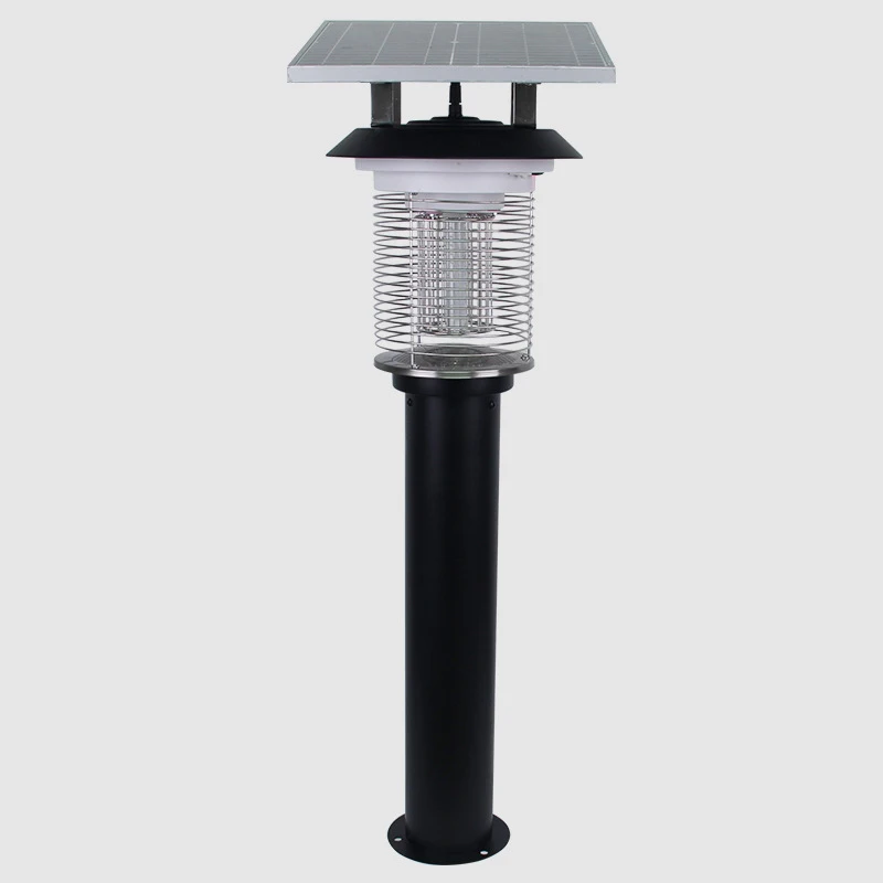 Mosquito Repellent Killer Lamp Solar Powered Outdoor Garden LED Light Pest Bug Zapper outdoor