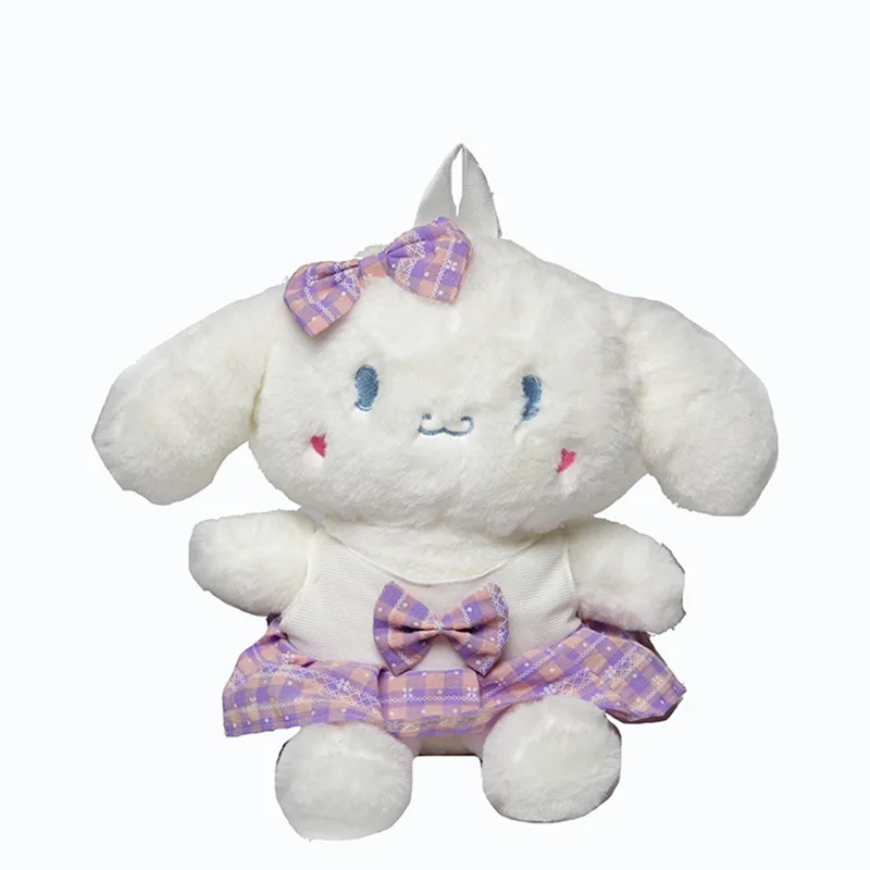 Cartoon dressed puppy Plush Bag Korean style ins ugly and cute crossbody shoulder prize claw doll small bag