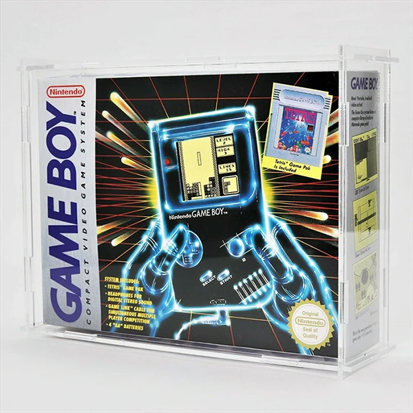 Классические Акриловые Чехлы для консолей Gameboy акриловые коробки Super Famicom