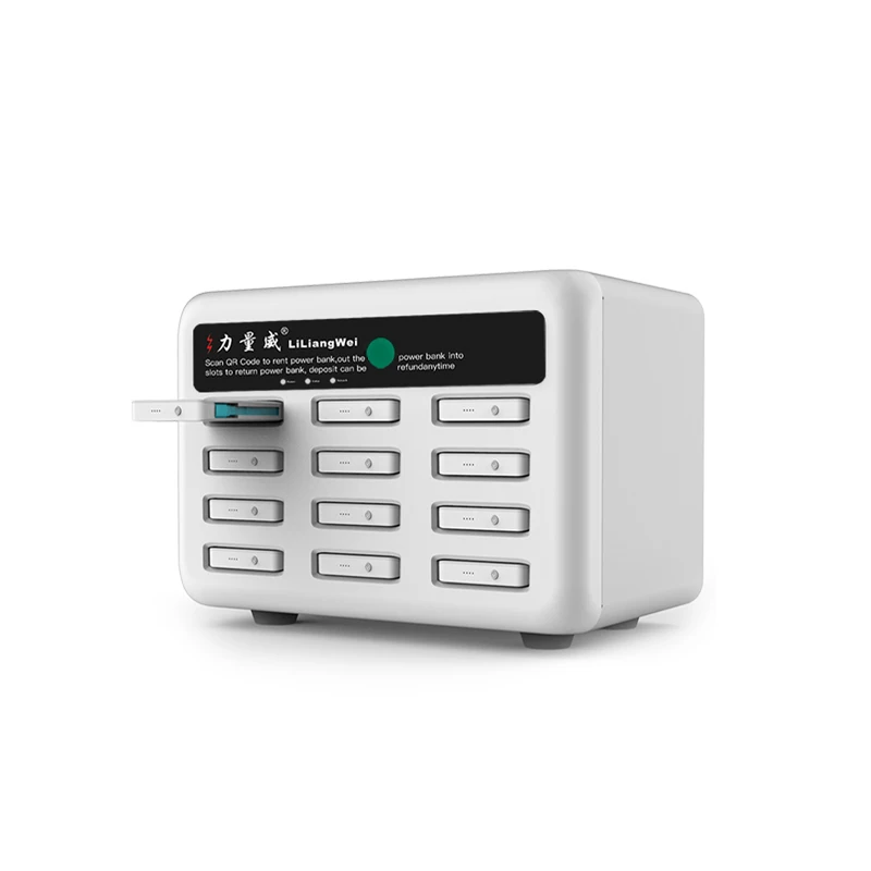 Office Family 12 Slots Power Bank Charging Station Without Software System