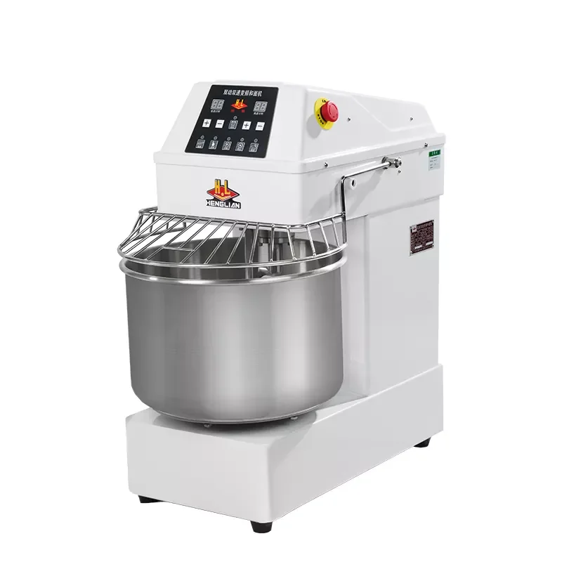 Commercial Electric Food Kneader Universal Spiral Type Dough Automatic Stainless Steel Mixer