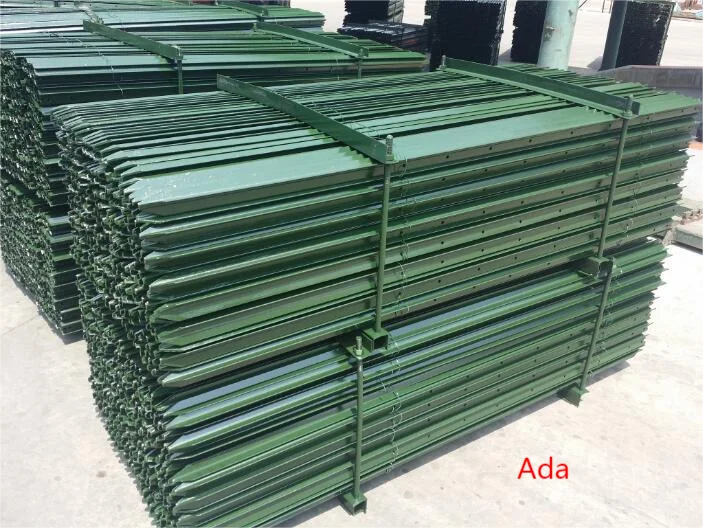 Galvanized Steel Star Picket Y Post with Clips for Field Fence