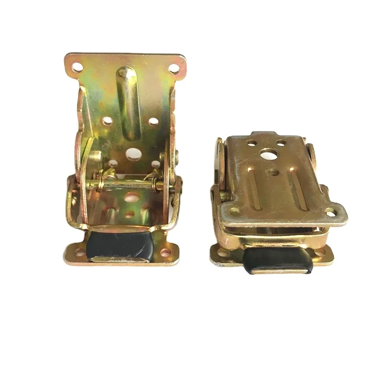 OEM 90 Degree Shelf-Lock Hinge China-Made Foldable Locking Bracket for Table Furniture Legs Sheet Metal Fabrication