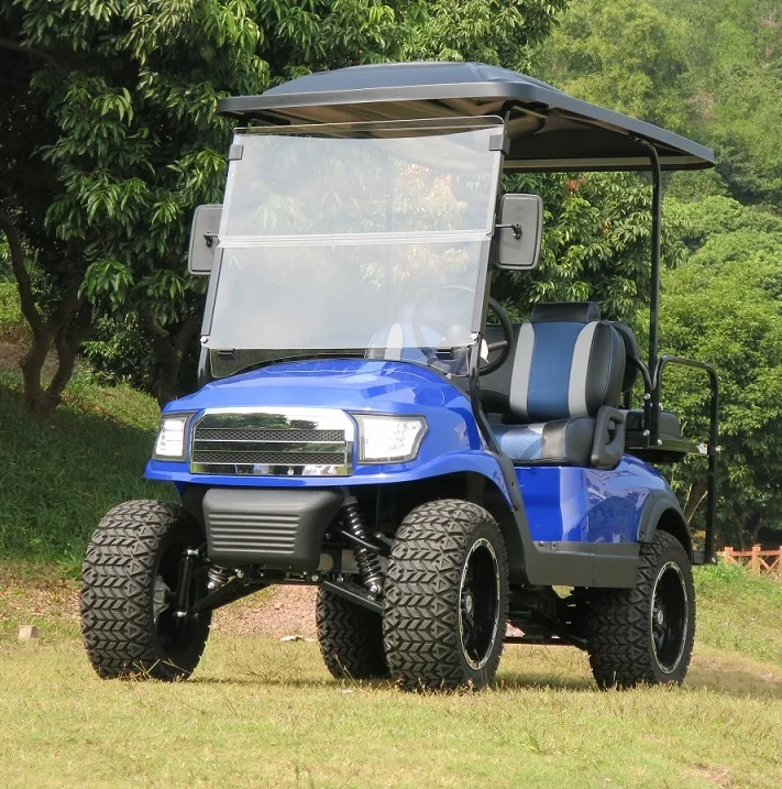 48V4KW Powerful electric golf cars with independent suspension ,Hunting golf car factory in China with powerful motor