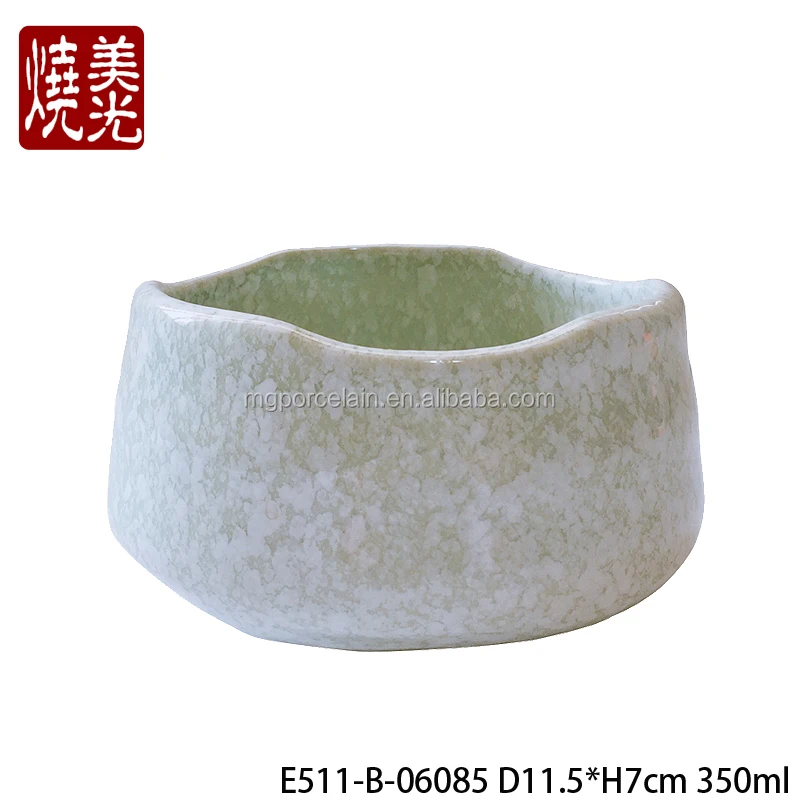 Color Glaze Chawan Tea Bowl For Japanese Tea Ceremony ecofriendly Ceramic Matcha Bowls Salad bamboo bowl