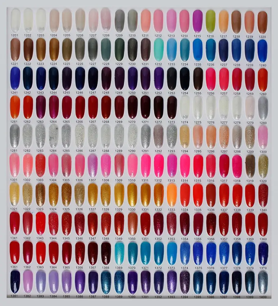 Hipsterr Wholesale 1600 Colors Sweet Nail Polish Soak Off Color Gel Polish OEM Private Laber Color UV Gel Supplier