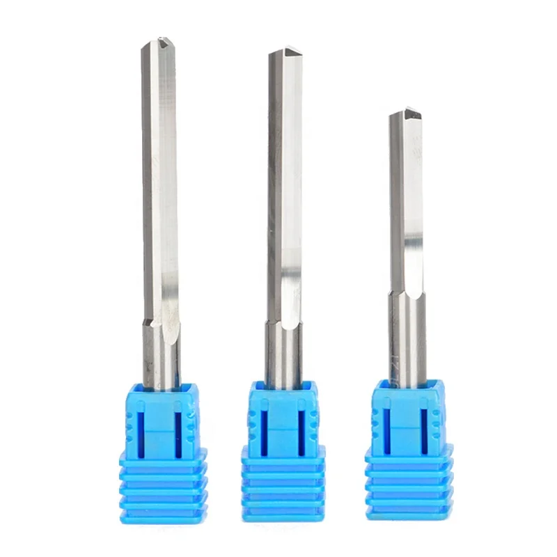 Two Flutes Straight bits CNC Router Bits Cutter Tungsten Carbide 2 flute straight end mill for wood and MDF/plywood