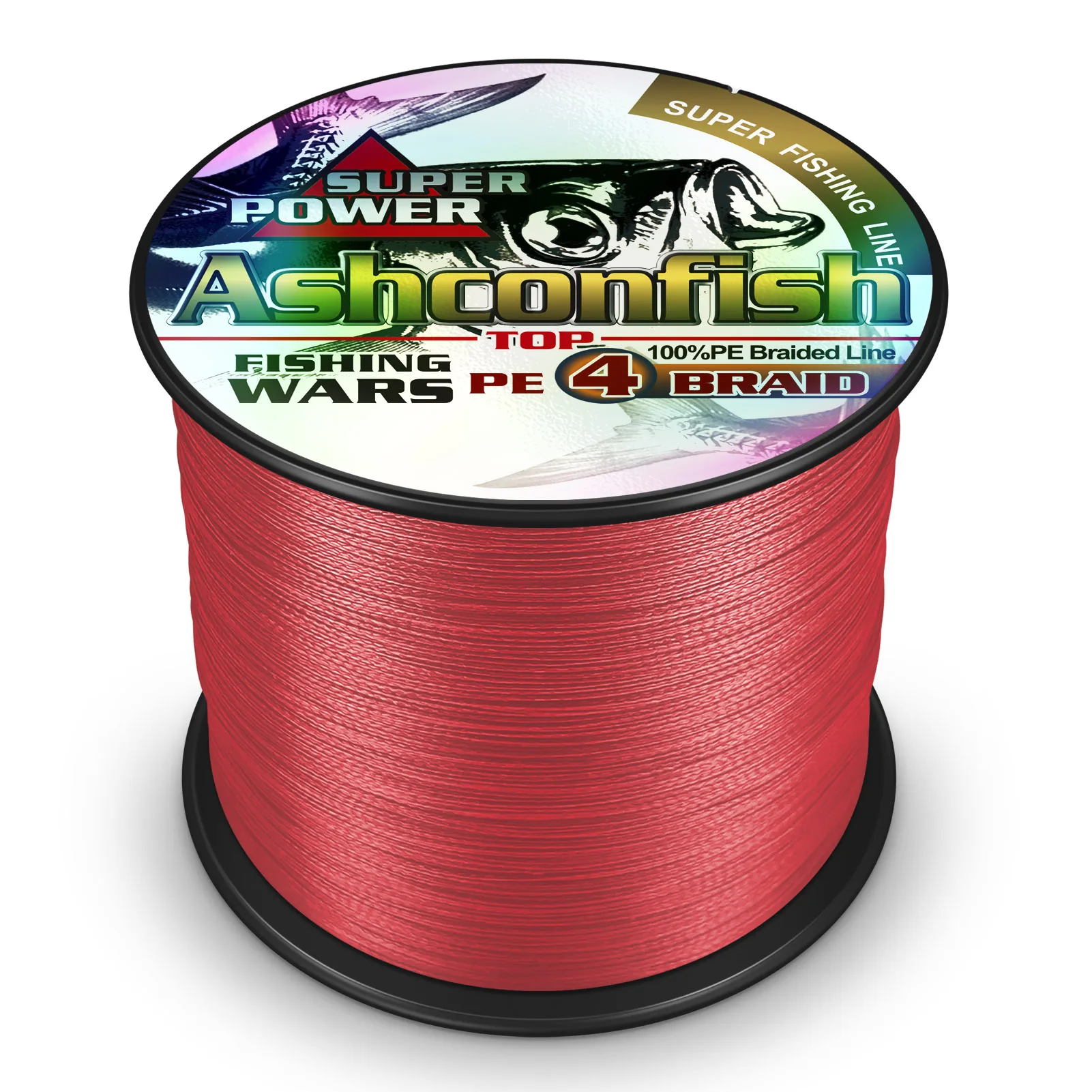 Ashconfish Super Strong PE BraidedFishing Line 500m Multifilament Nets Line High Abrasion Resistance 4/8 Strands fishing line