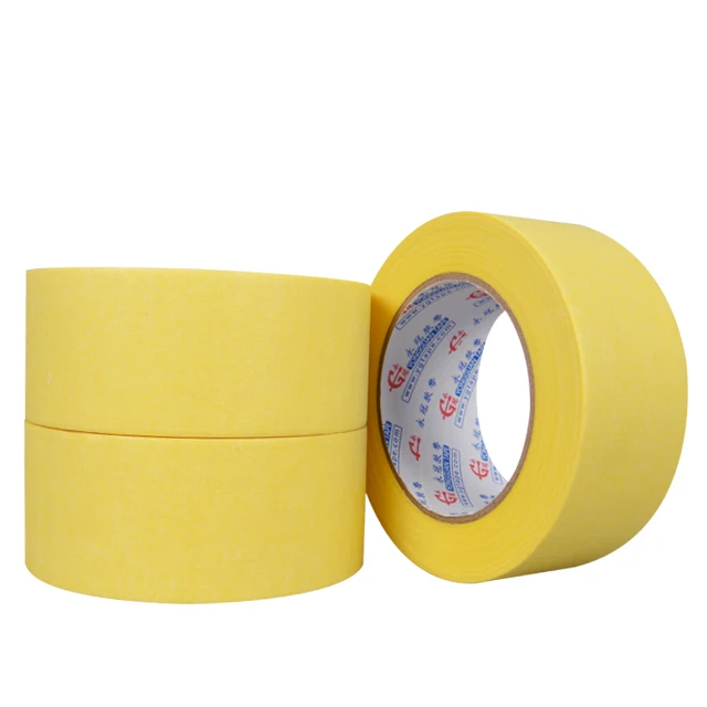 high temperature heat resistant spray cheap masking tape for automotive painting
