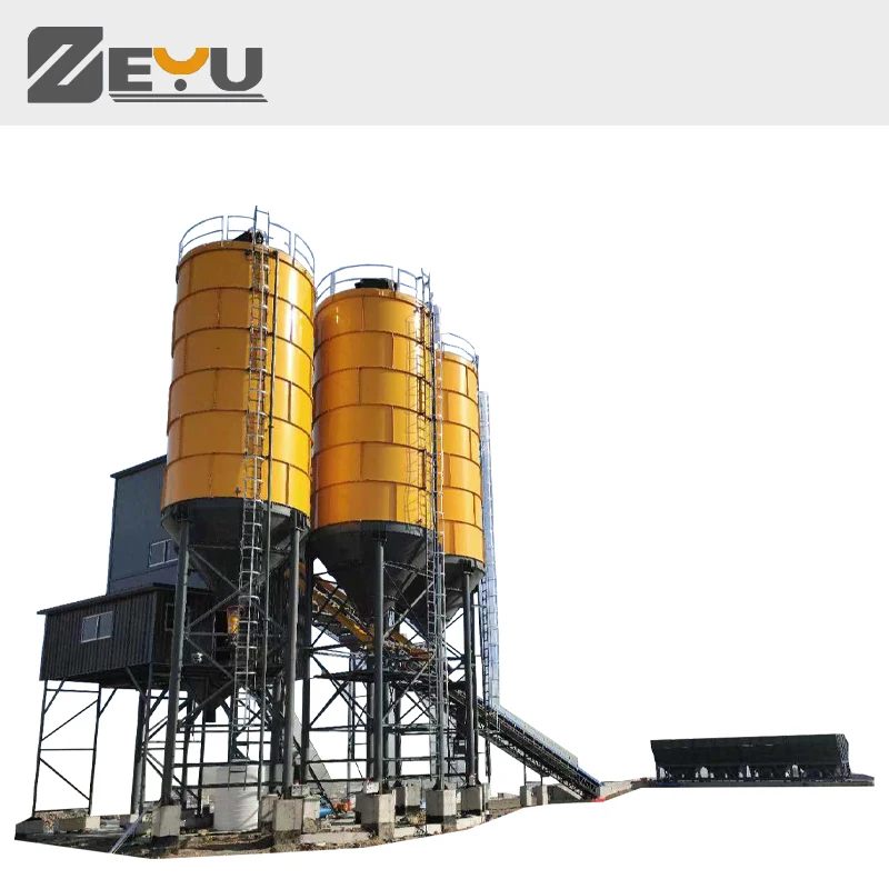 2025 Upgrade large capacity and high efficiency ready mix batching plant