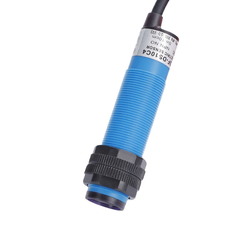 G18 NPN PNP NC-free AC DC four-wire AC DC universal waterproof grade IP67 detection distance 50cm wire length 2m