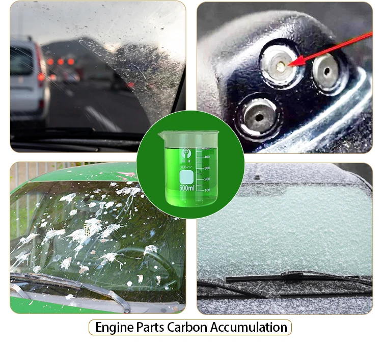 Car Care Products Windscreen Wiper Washer Glass Cleaner Fluid Winter Car Cleaning liquid